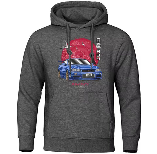 R34 skyline hoodie